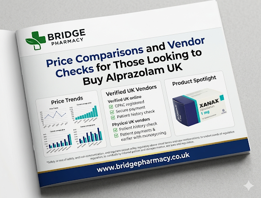 Price Comparisons and Vendor Checks for Those Looking to Buy Alprazolam UK